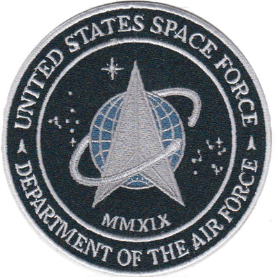 US SPACE FORCE ROUND PATCH - 2 Pack